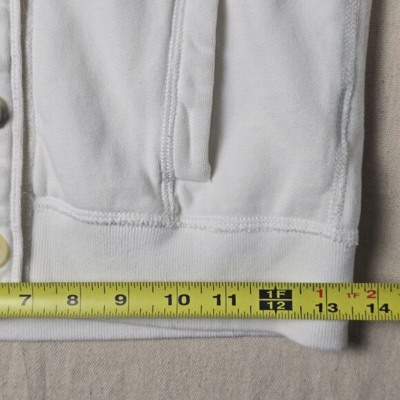 VTG 90s Y2K Abercrombie & Fitch Hoodie Sweatshirt XS Chenille Letters Spell OutA - Picture 4 of 16